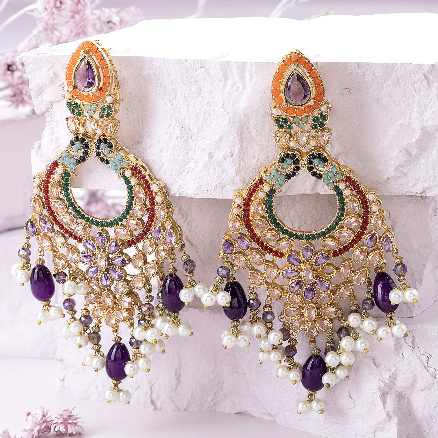 Ameerah Navratan Mala Set