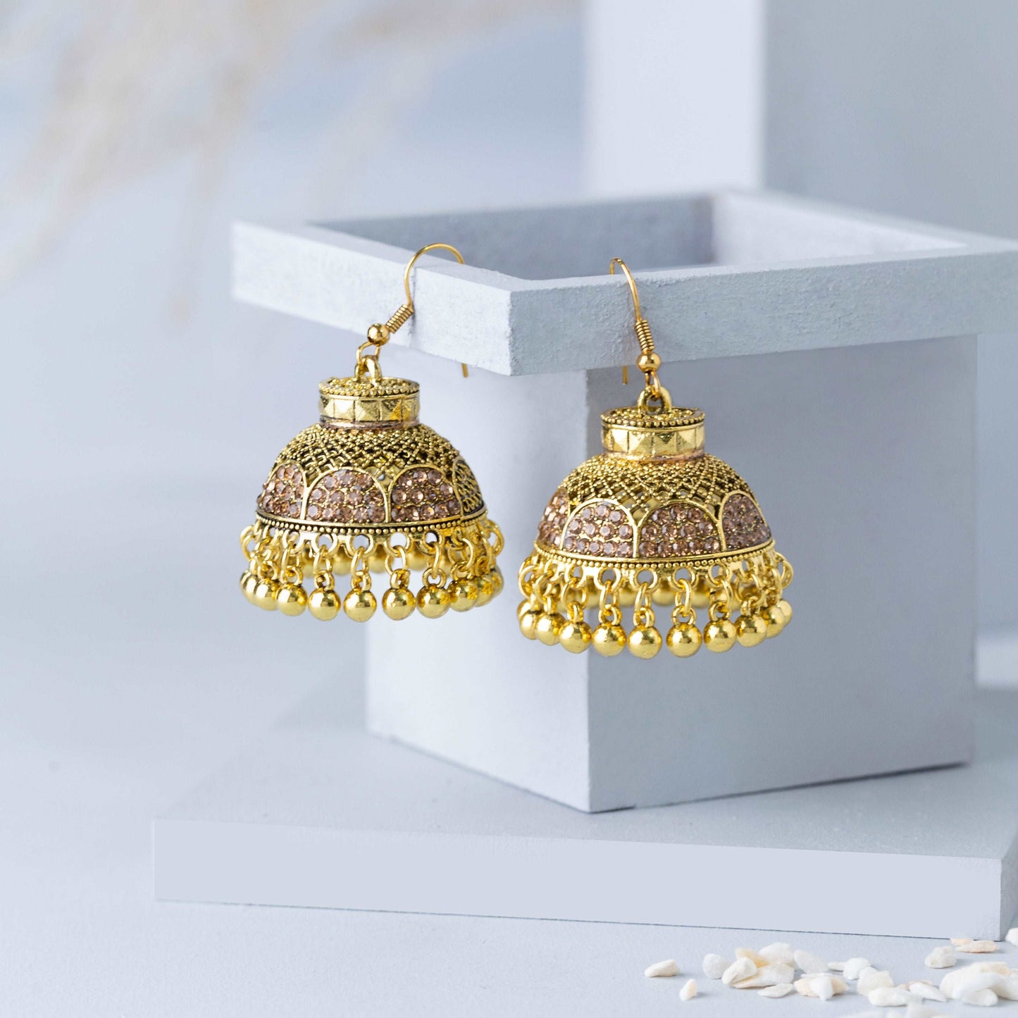 Primitive Earrings - Champagne - Enamoux