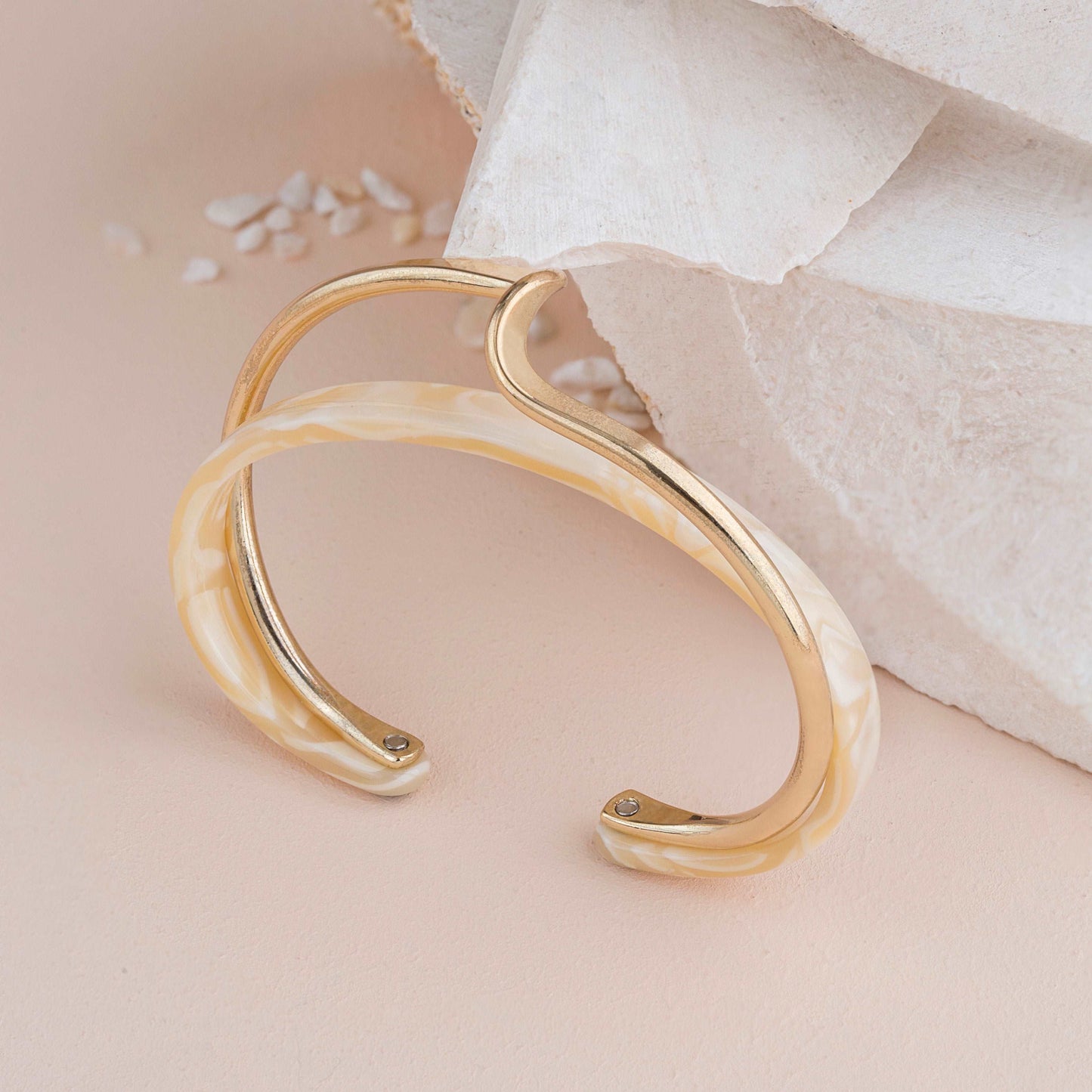Mytilus Cuff Bracelet - Enamoux