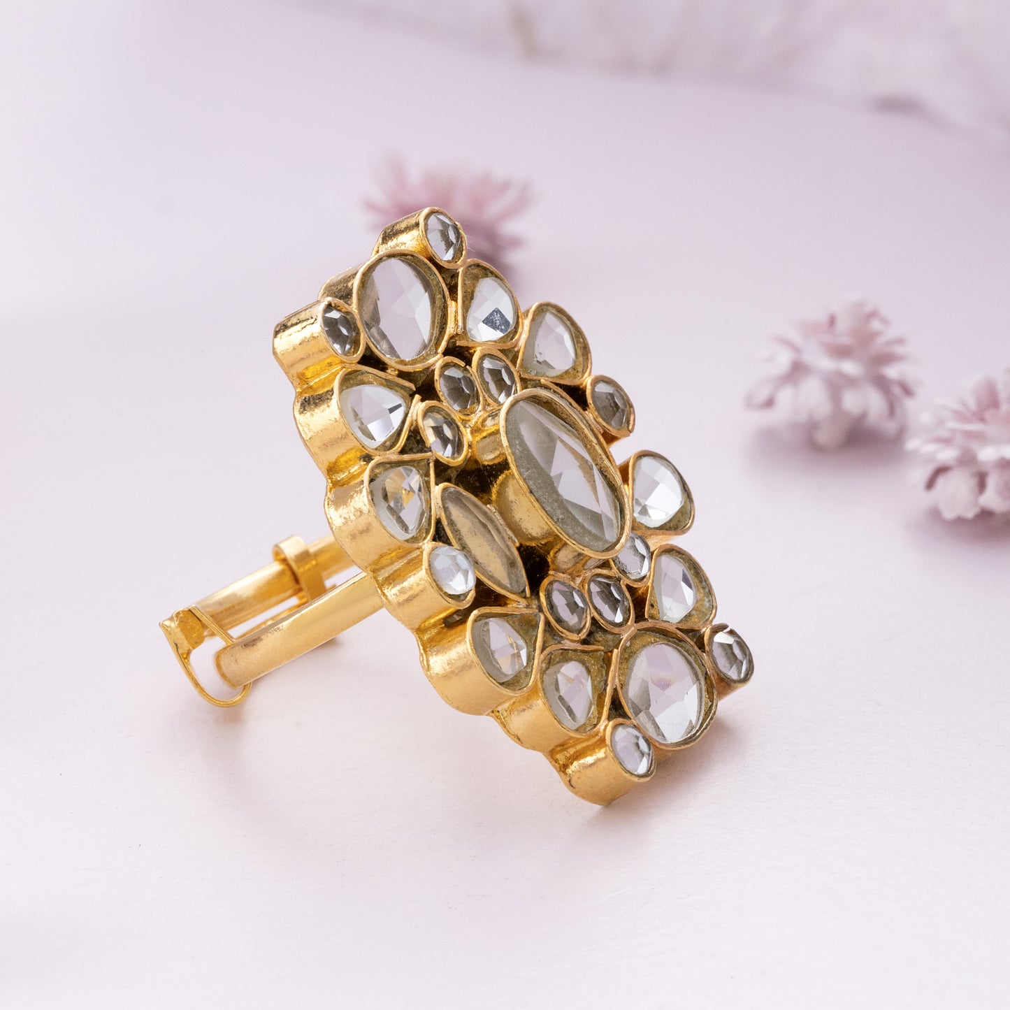 Mandala - Farshi Kundan Ring