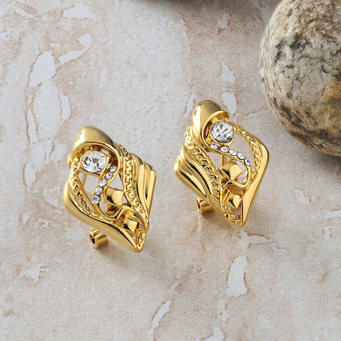 Gold studs for Women