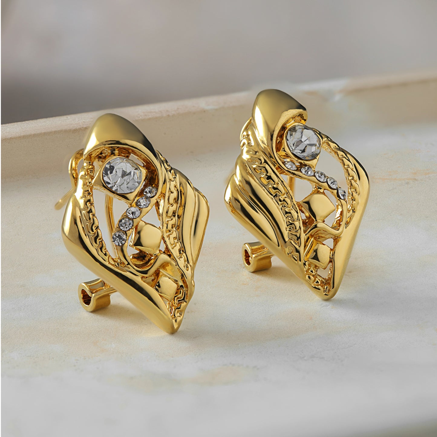 Gold studs for Women