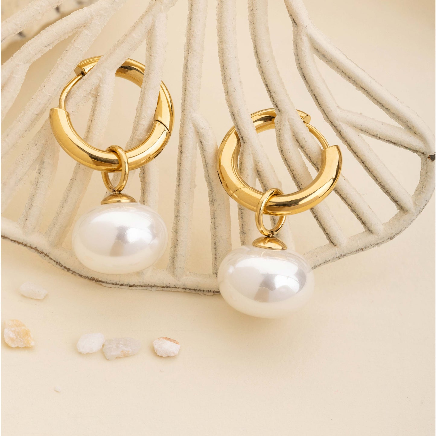 Baroque Pearl Earrings