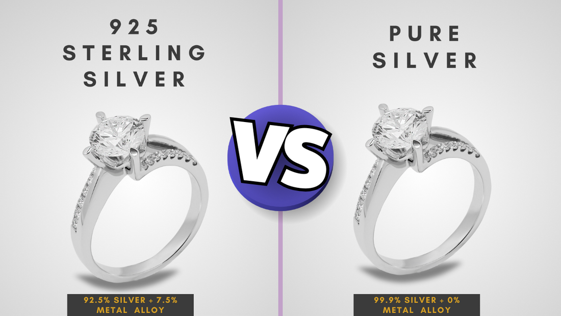 925 sterling silver vs pure silver