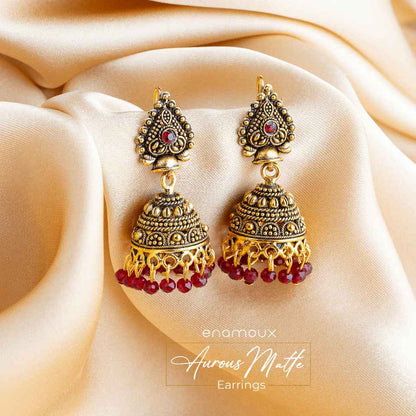 Aurous Matte Earrings