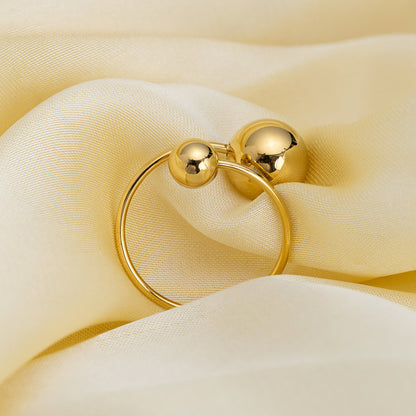 Infinity Ball Adjustable Ring
