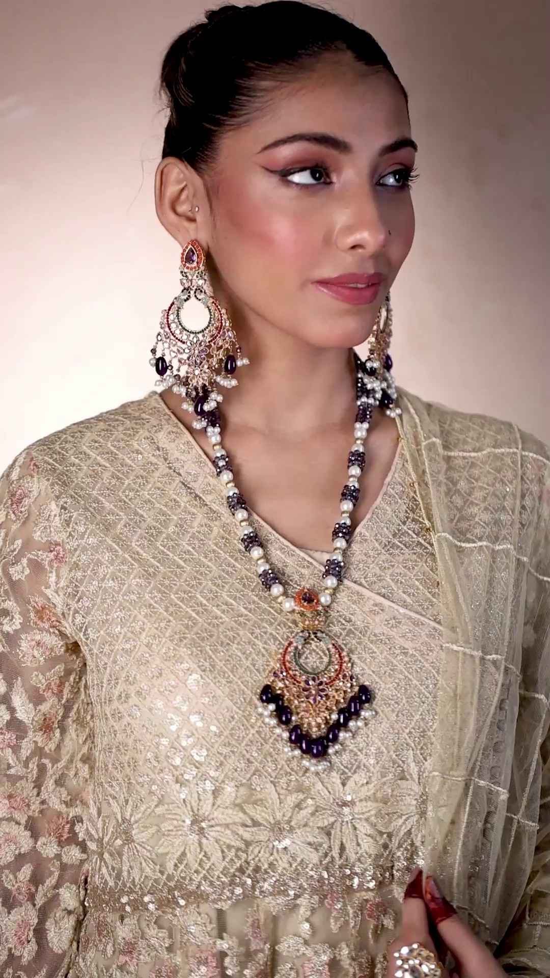 Ameerah navratan mala set