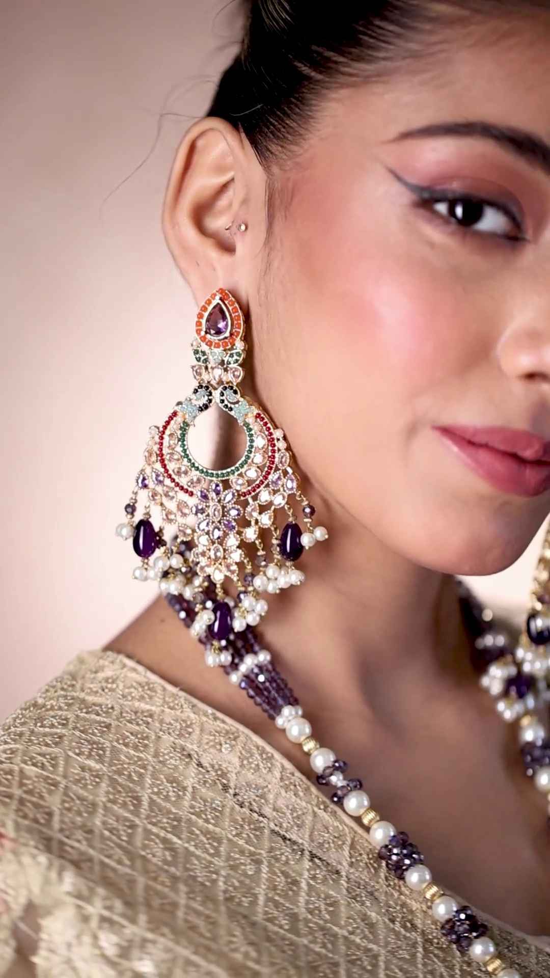 Ameerah navratan mala set