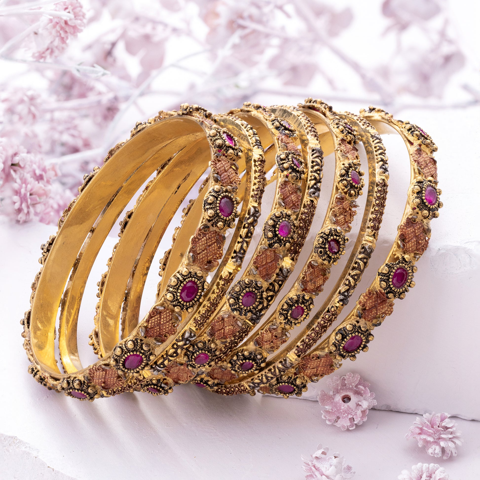 Dilras Bloom Bangles