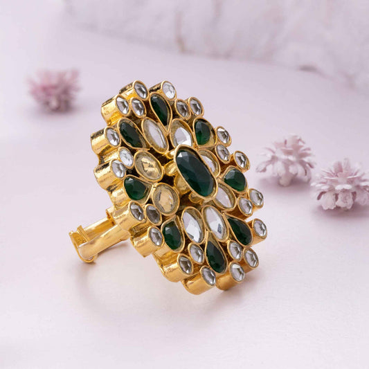 dilras kundan ring
