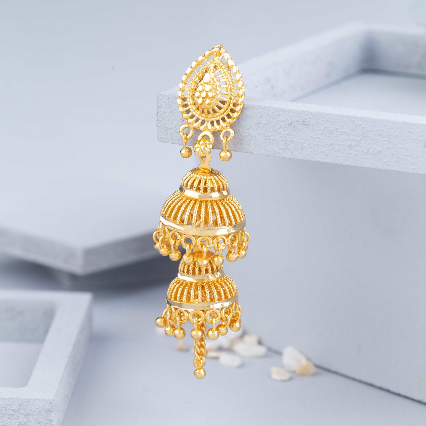 Spacious Drop Earrings - Enamoux