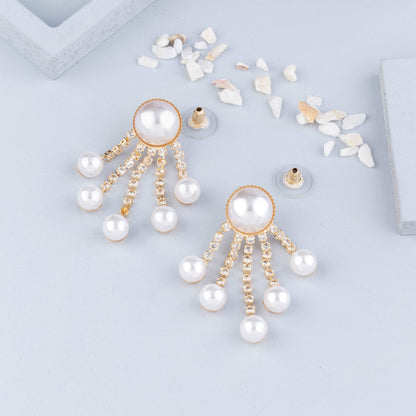 Palatial Pearl Earrings - Enamoux