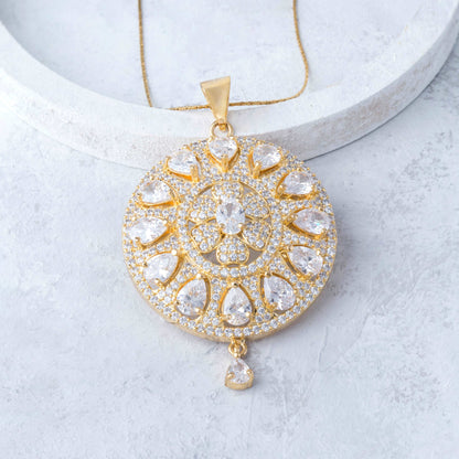 Marquise Pendant  Set - Enamoux