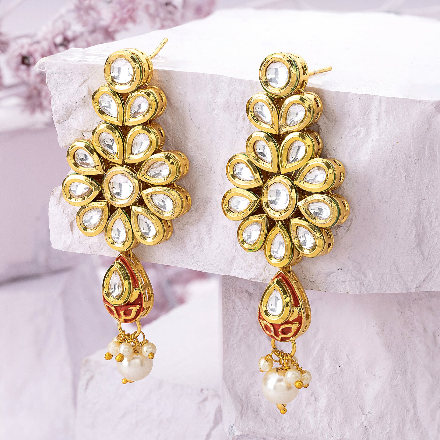 Zarooj Kundan Mala Set