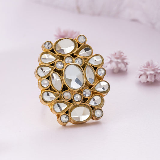 Mandala - Farshi Kundan Ring