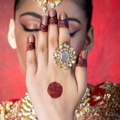 regal kundan ring