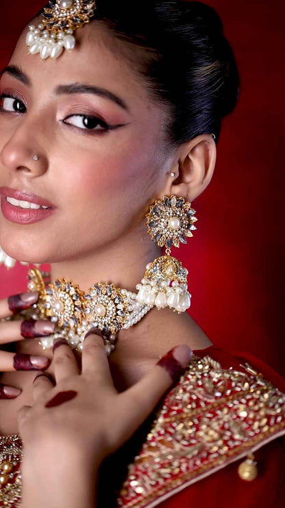 zalika bridal choker set 