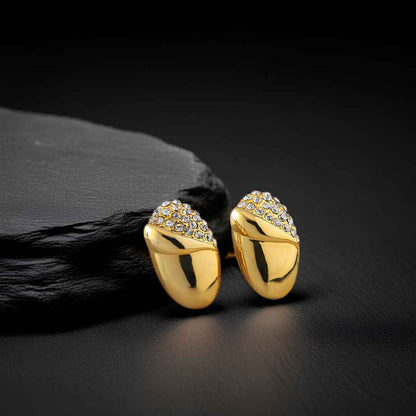 acorn gold studs