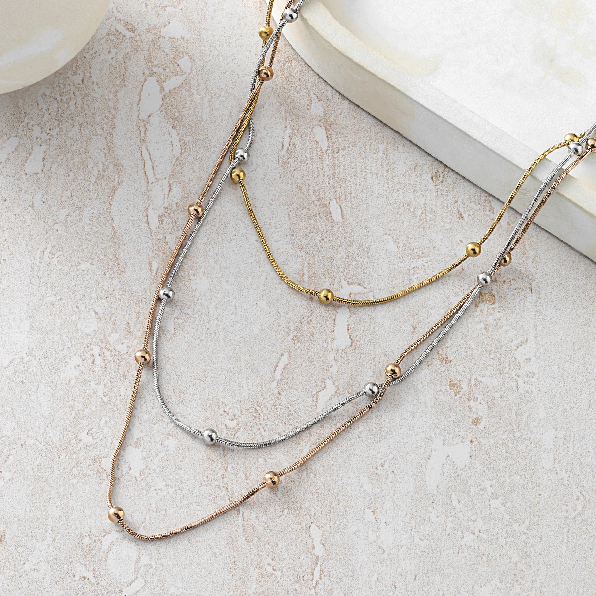 Fusion Layered Chain Necklace