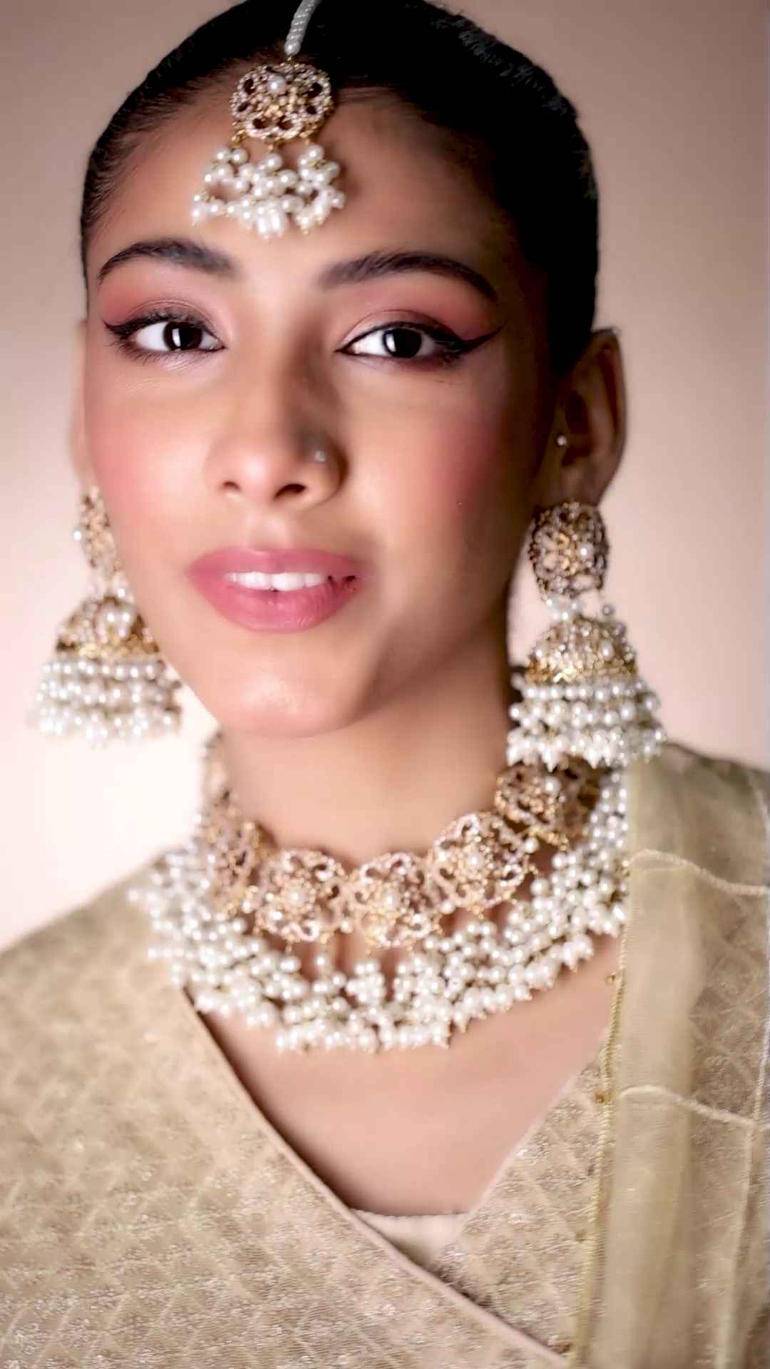 luxus bridal choker jewelry set